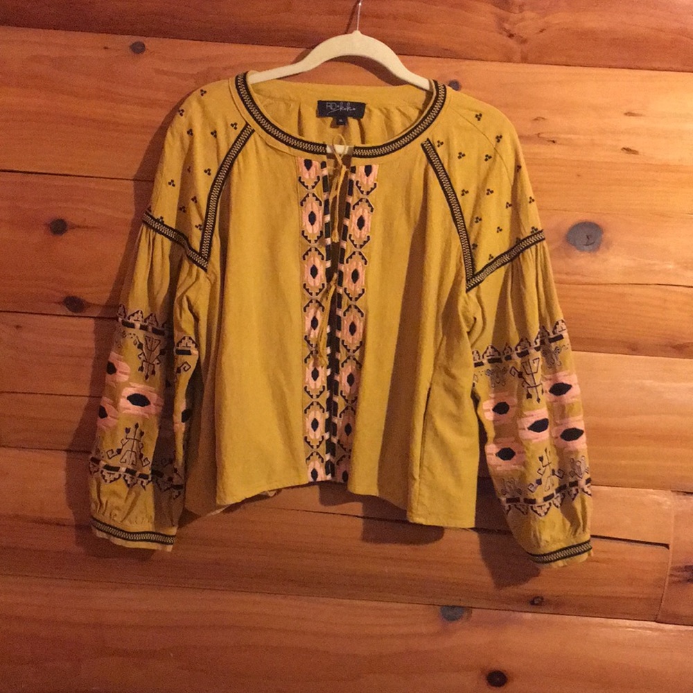 This mustard jacket is a cool add-on for lots!